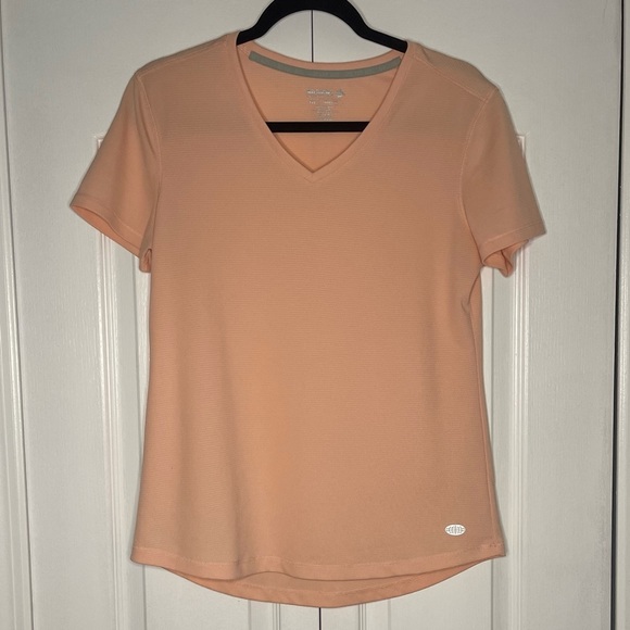 Reel Legends Tops - REEL Legends Women’s Freeline V Neck Short Sleeve Top